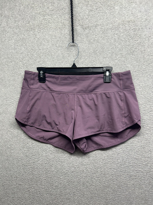 Lululemon Speed Up Short 2.5" Size 10 Smoked Mulberry
