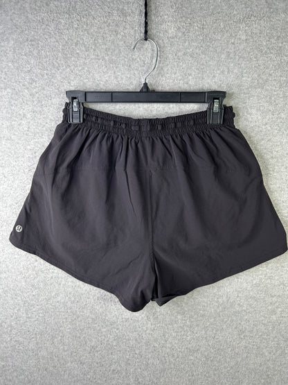 Lululemon Lightweight High-Rise Relaxed Lined Short 3" Size 6 Black