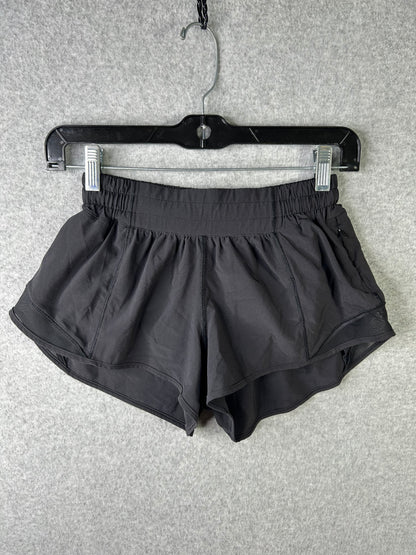 Lululemon Hotty Hot Short II 2.5" Size 4 Black