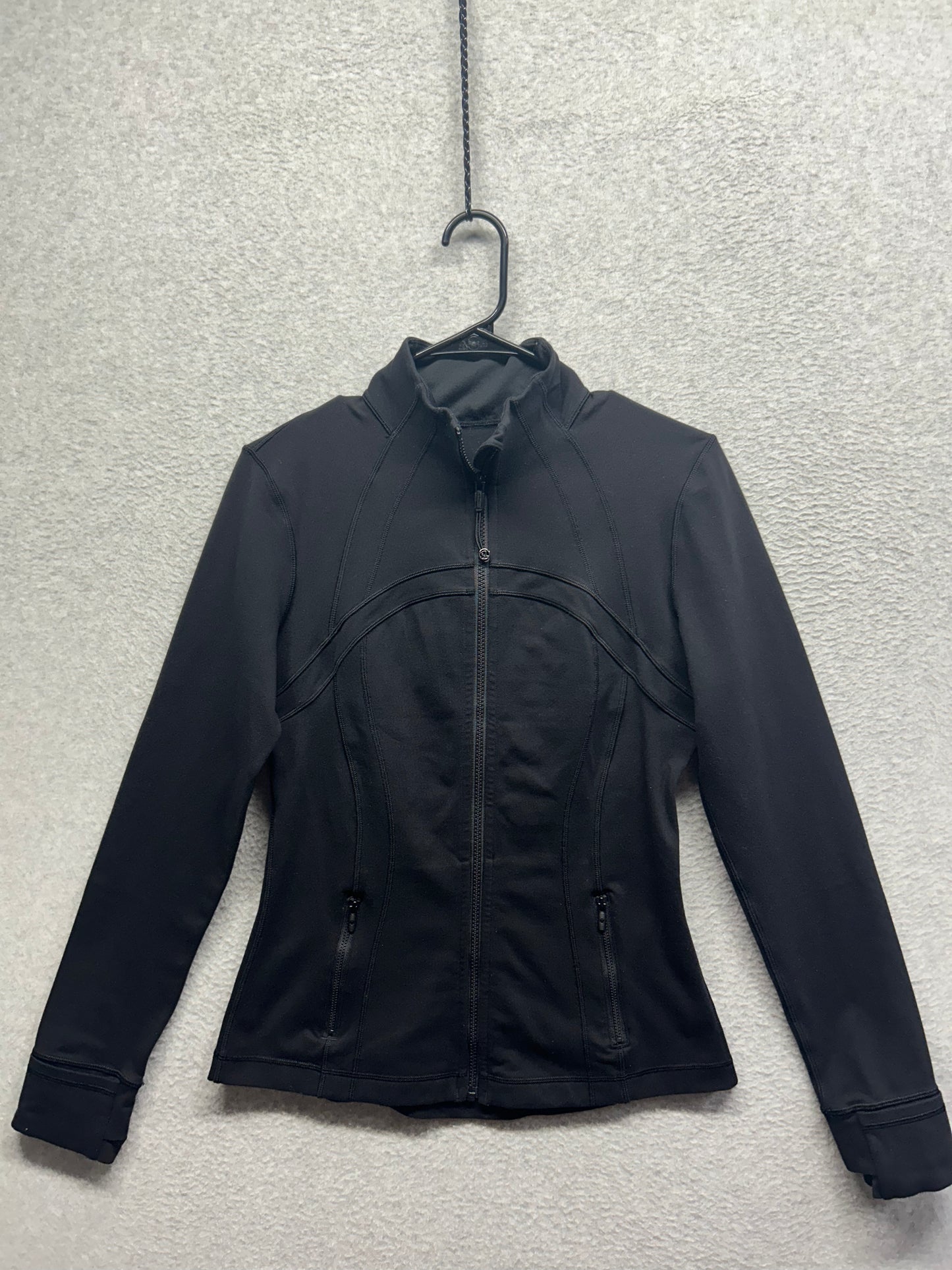 Lululemon Define Jacket Luon Size 10 (Square) Black