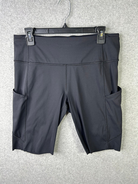 Lululemon Fast And Free Short 10" Non-Reflective Size 12 Black