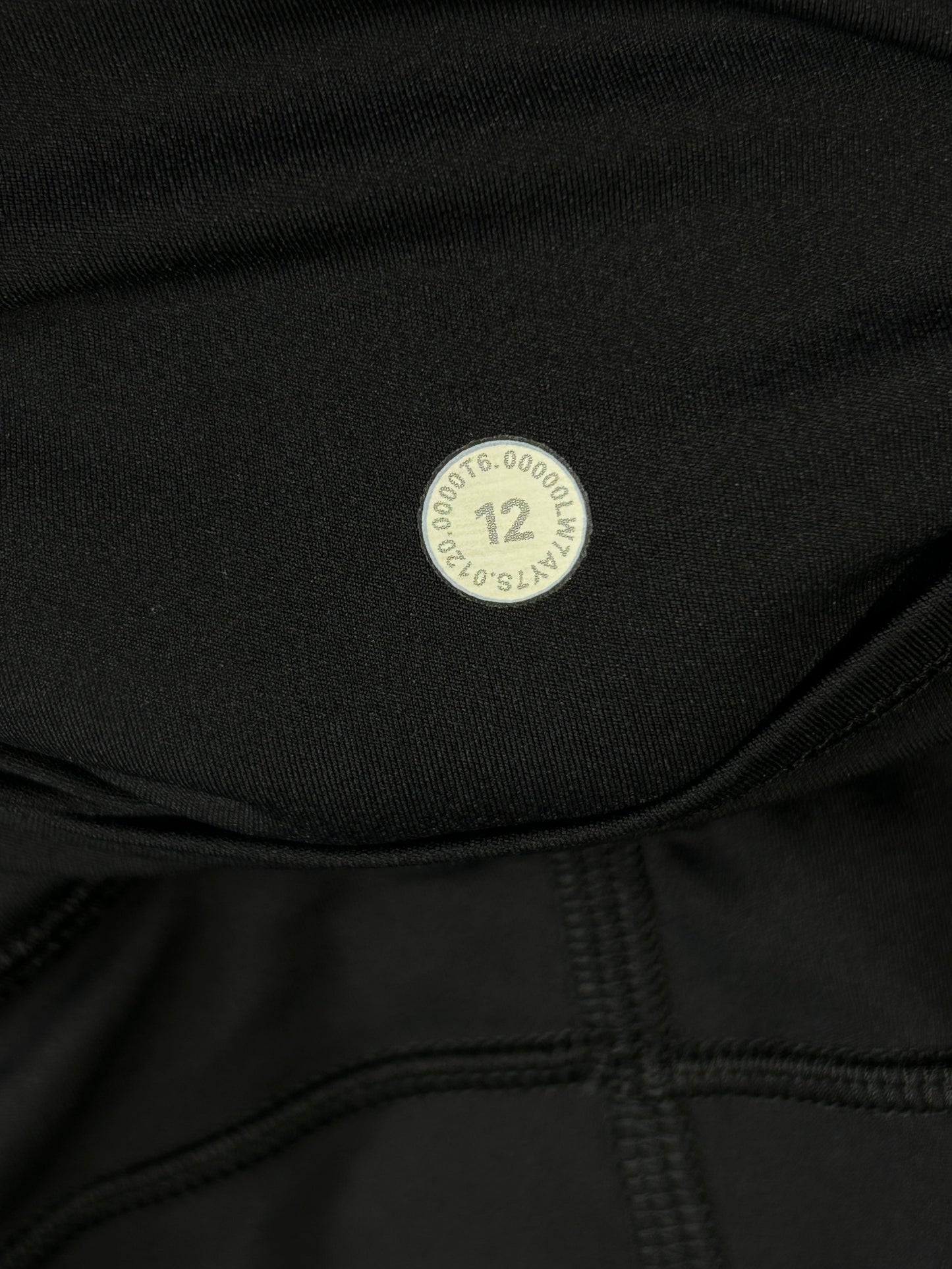 Lululemon Fast And Free Short 10" Non-Reflective Size 12 Black