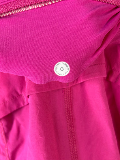 Lululemon Speed Up Mid-Rise Short 4" Size 0 Sonic Pink
