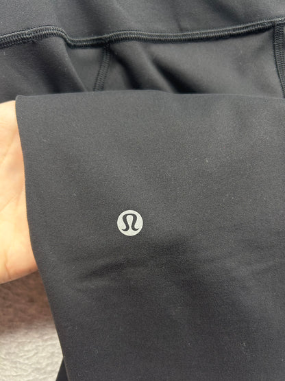 Lululemon Wunder Train High-Rise Tight with Pockets 25" Size 12 (Square) Black