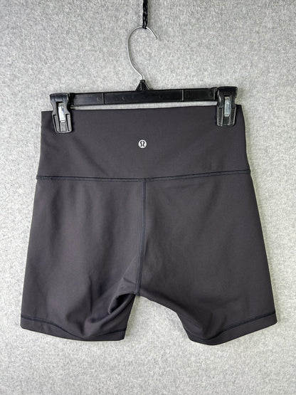 Lululemon Wunder Train High-Rise Short 6" Size 8 Black
