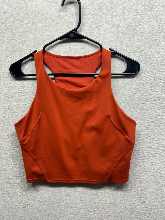 Lululemon Invigorate Training Tank Top Size 12 Aztec Brick