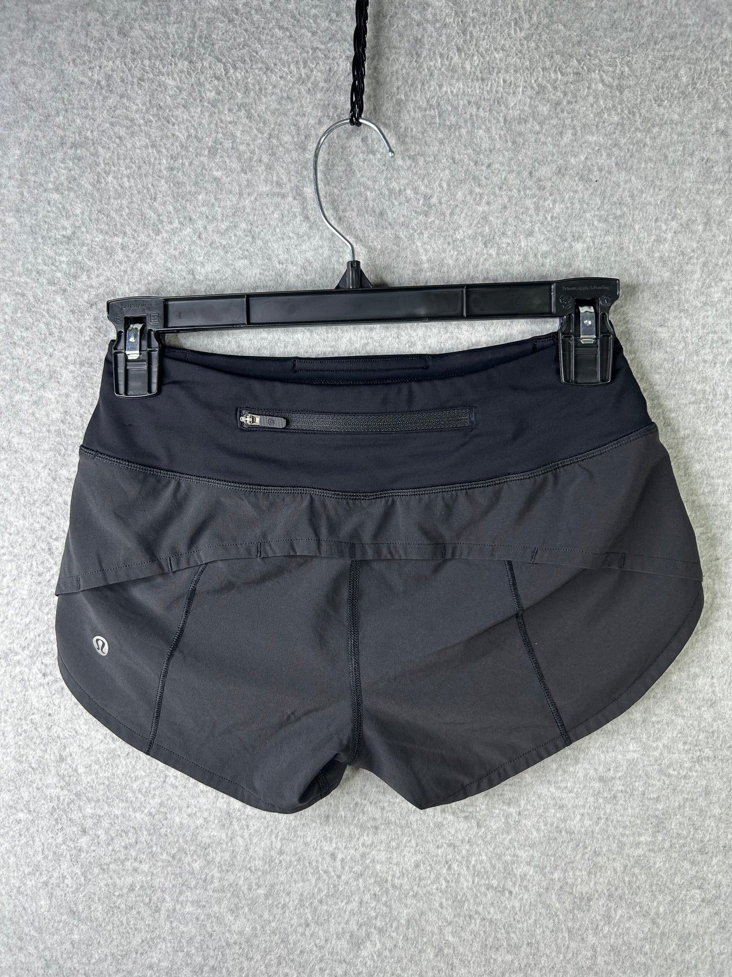 Lululemon Speed Up Short 2.5" Size 0 Black