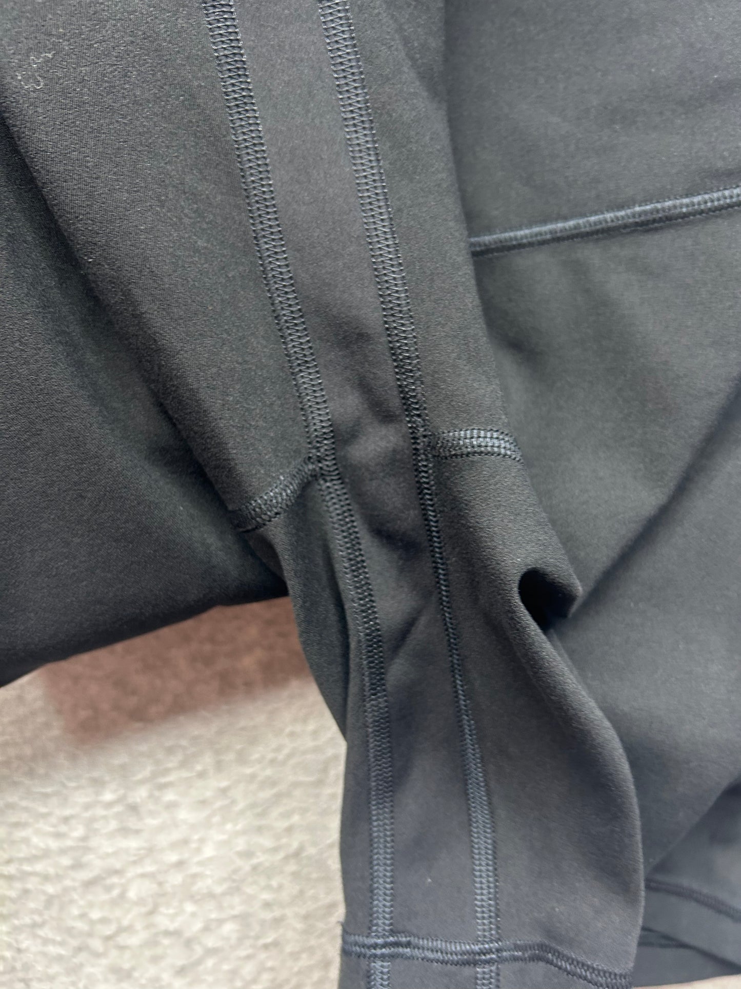 Lululemon Align Short 6" Size 12 (Square) Black