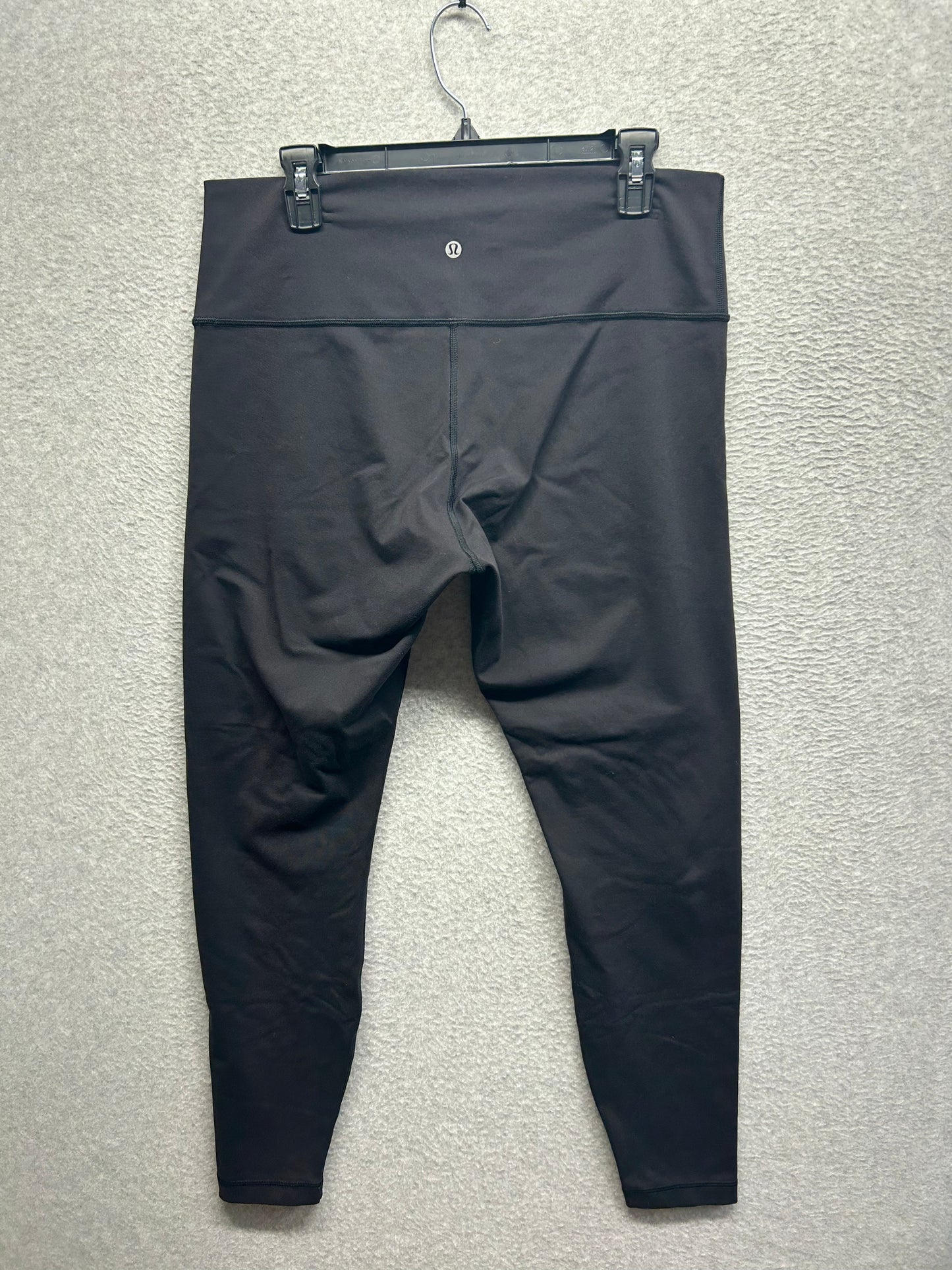Lululemon Wunder Under Hi-Rise Tight Luon 28" Size 14 Black
