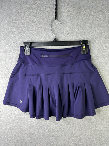 Lululemon Circuit Breaker Skirt II 13" Size 2 Aeon Purple