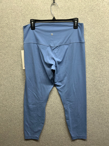 Lululemon Align High-Rise Pant 25" Size 14 Prep Blue