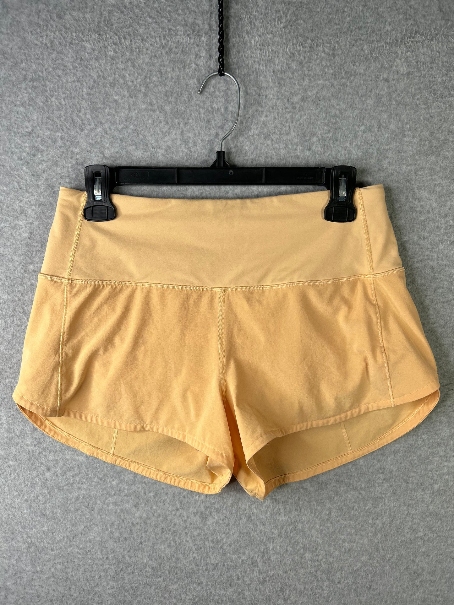 Lululemon Speed Up High-Rise Lined Short 2.5" Size 6 Summer Glow (Square Dot)