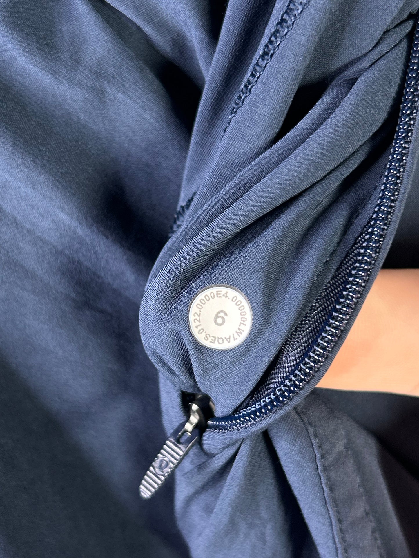 Lululemon Track That Short 5" Size 6 True Navy