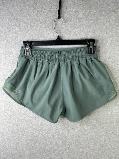 Lululemon Hotty Hot Short II 2.5" Size 6 Dark Forest