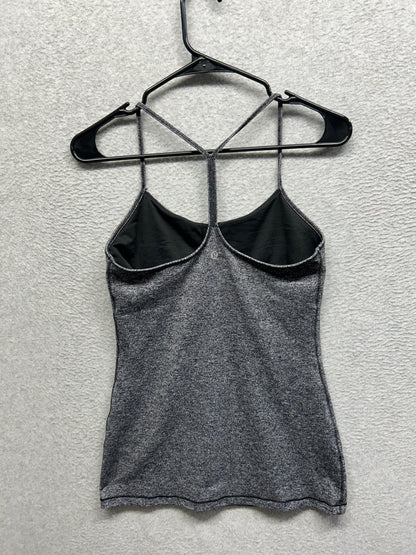 Lululemon Power Pose Tank Size 6 Heathered Gray