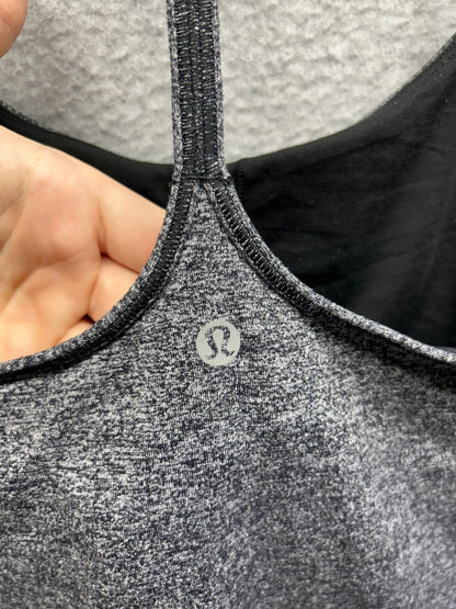 Lululemon Power Pose Tank Size 6 Heathered Gray