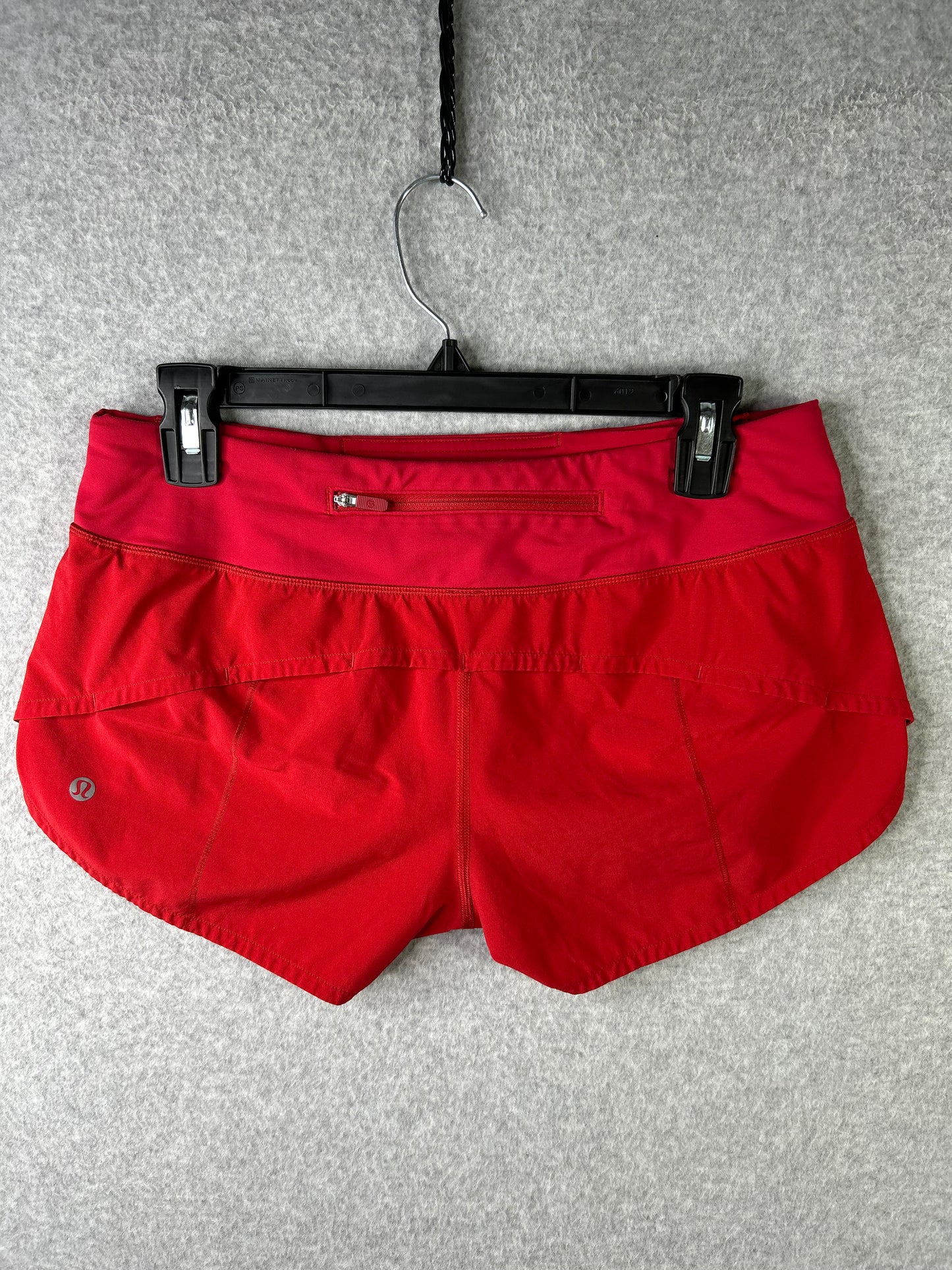 Lululemon Speed Up Short 2.5" Size 6 Dark Red