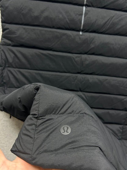Lululemon Navigation Stretch Down Vest Size Small Black