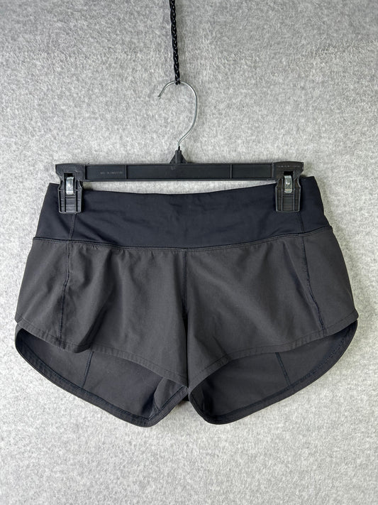 Lululemon Speed Up Short 2.5" Size 2 Black