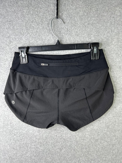 Lululemon Speed Up Short 2.5" Size 2 Black