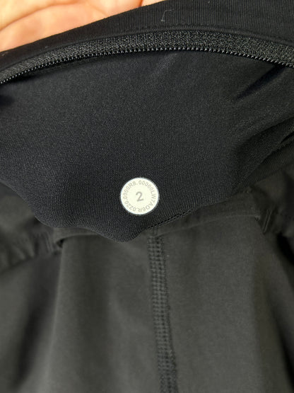 Lululemon Speed Up Short 2.5" Size 2 Black