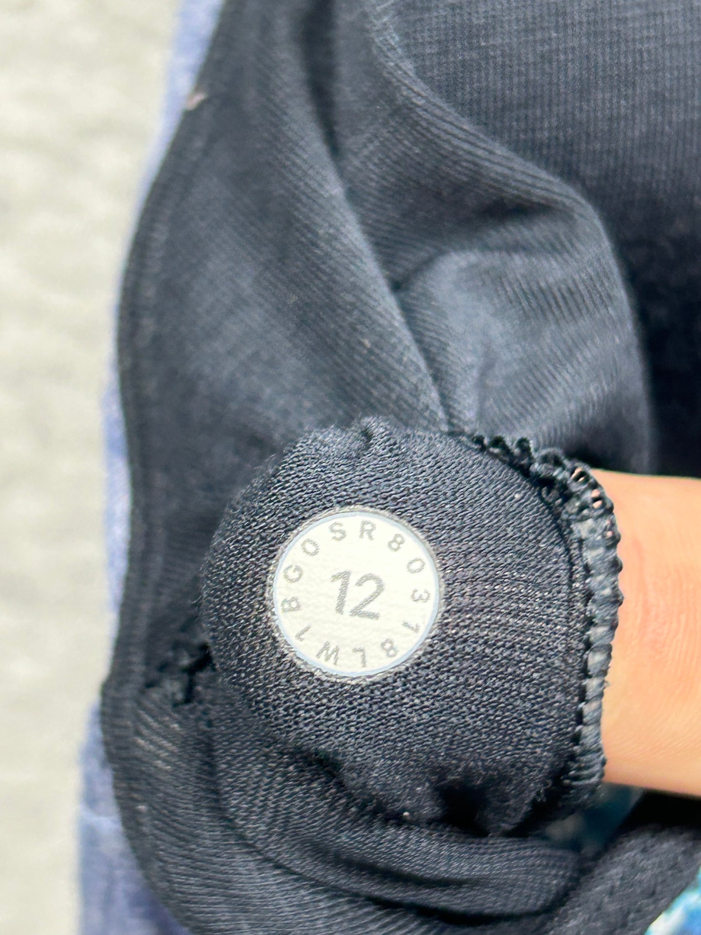 Lululemon Moment To Movement 2-In-1 Tank Size 12 Heathered Thunder Blue