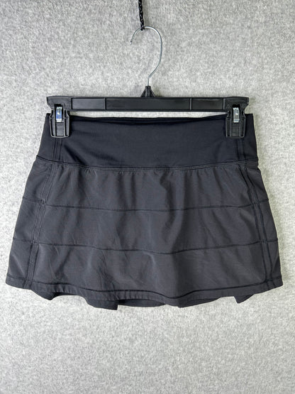 Lululemon Pace Rival Skirt 13" Size 2 Black