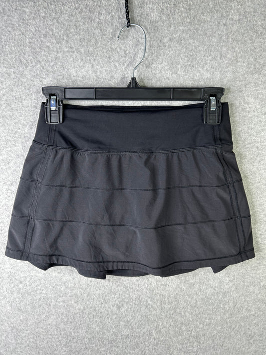 Lululemon Pace Rival Skirt 13" Size 2 Black