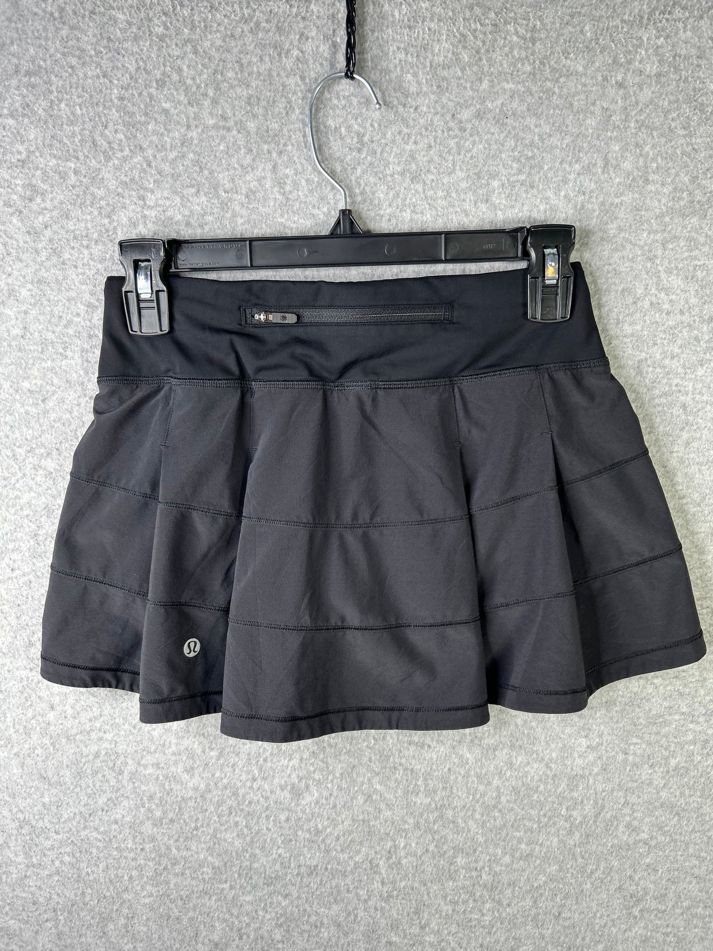 Lululemon Pace Rival Skirt 13" Size 2 Black