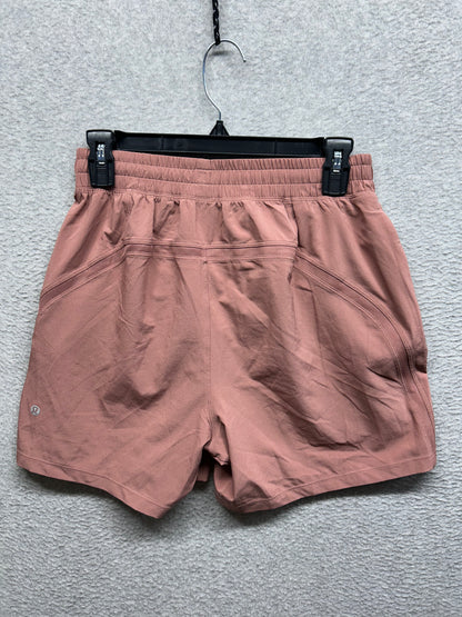 Lululemon Pace Breaker Linerless Short 5" Size Small (Square) Brier Rose