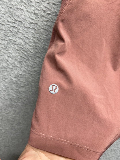 Lululemon Pace Breaker Linerless Short 5" Size Small (Square) Brier Rose