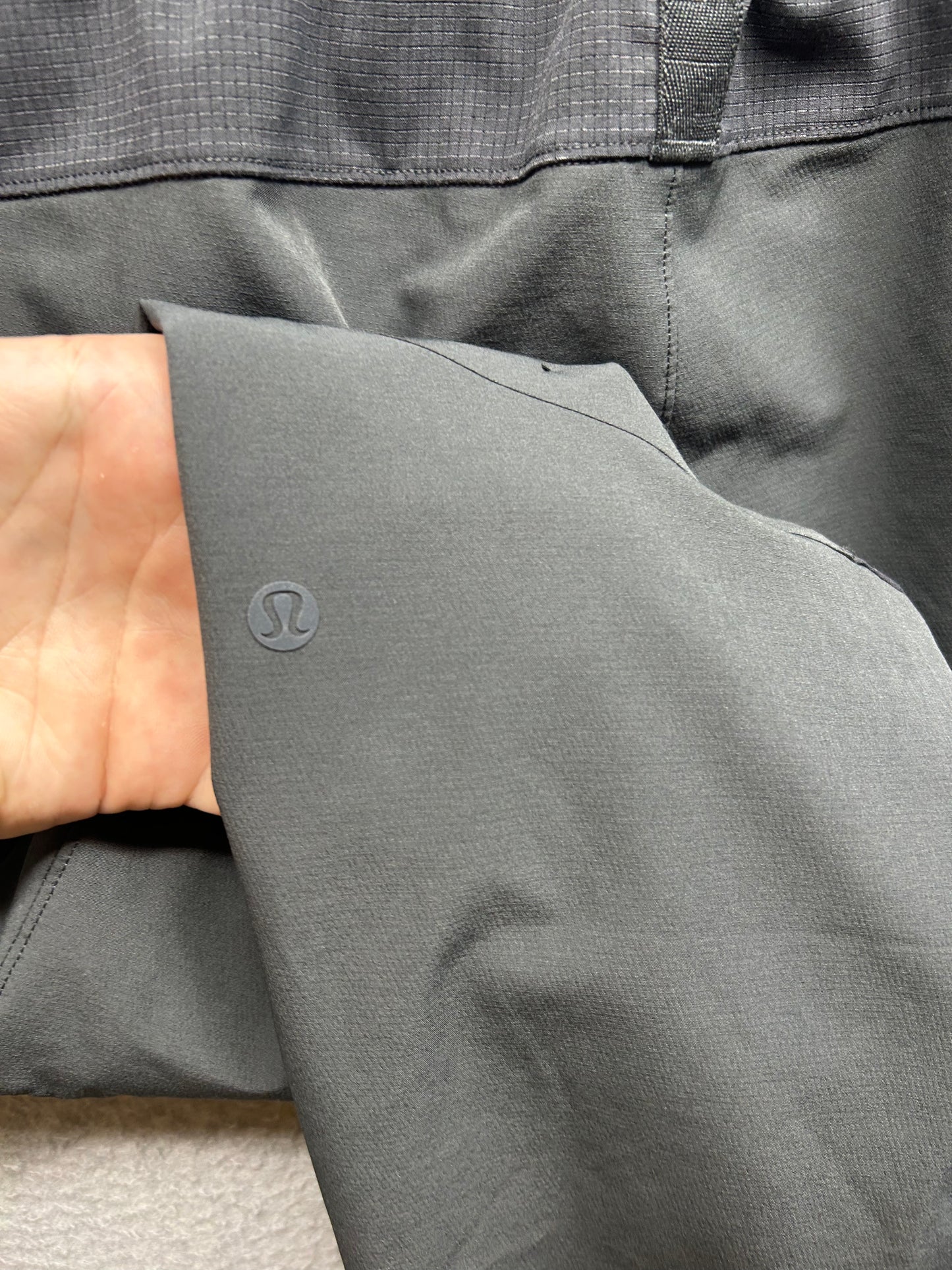 Lululemon License to Train Jogger Size Small (Square) Graphite Grey