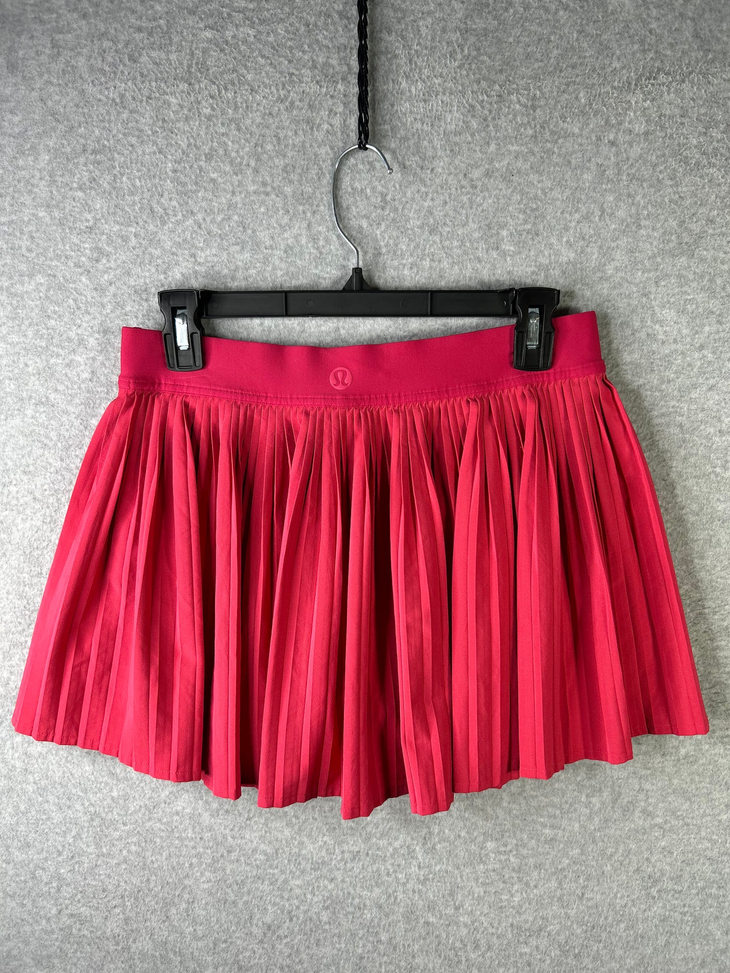 Lululemon Varsity High-Rise Pleated Tennis Skirt Size 8 Glaze Pink (Square Dot)