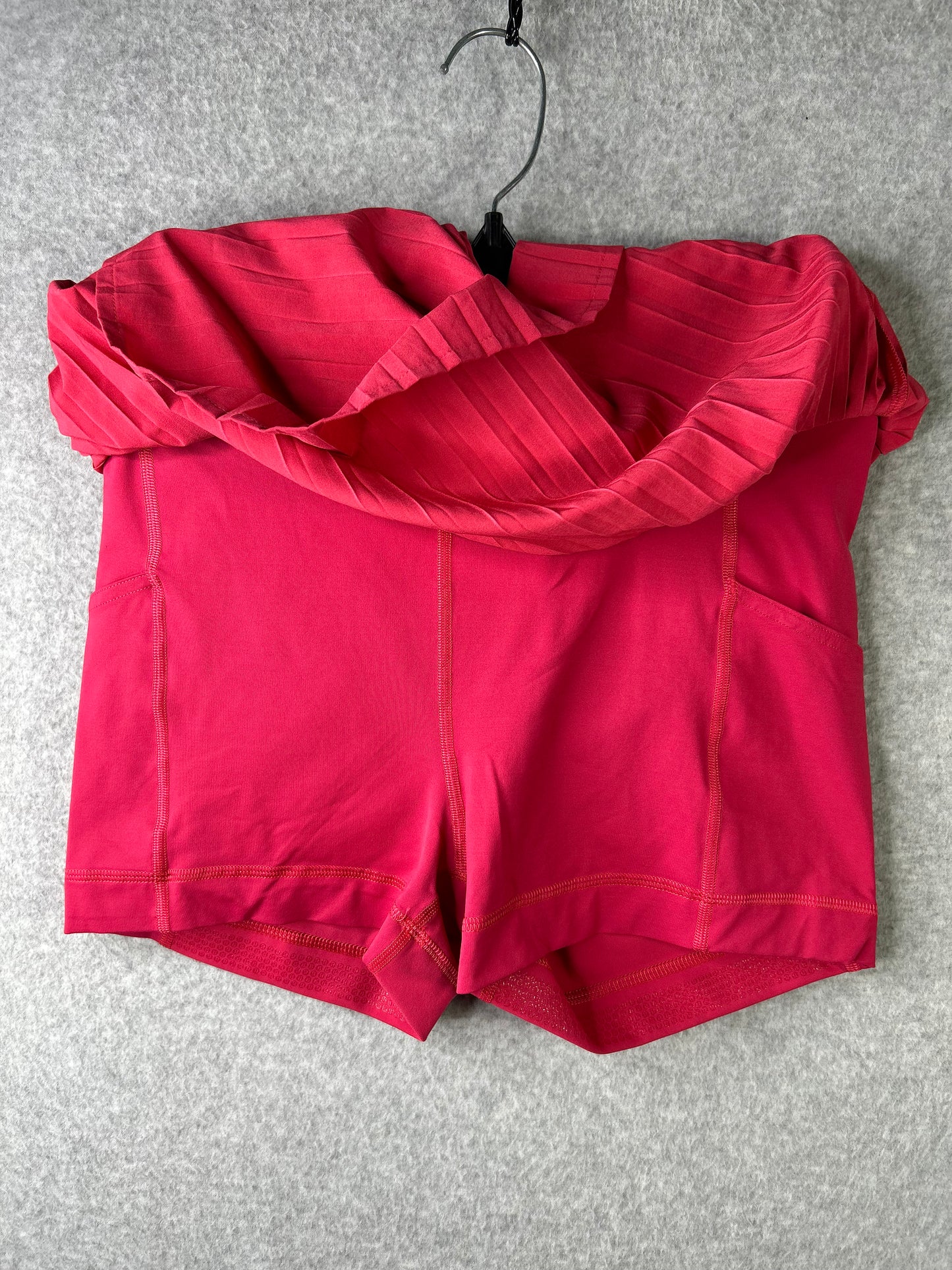 Lululemon Varsity High-Rise Pleated Tennis Skirt Size 8 Glaze Pink (Square Dot)