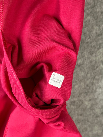 Lululemon Varsity High-Rise Pleated Tennis Skirt Size 8 Glaze Pink (Square Dot)