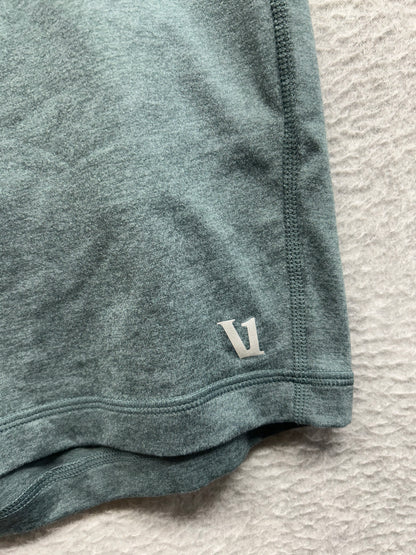 Vuori Ponto Performance Short 7" Size Medium Heathered Green