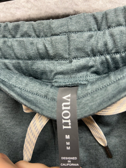 Vuori Ponto Performance Short 7" Size Medium Heathered Green