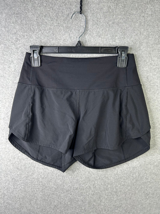 Lululemon Speed Up High-Rise Short 4" Size 4 Black