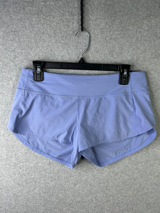 Lululemon Speed Up Short 2.5" Size 6 Hydrangea Blue