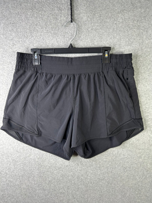 Lululemon Hotty Hot Short High-Rise 4" Size 14 Black