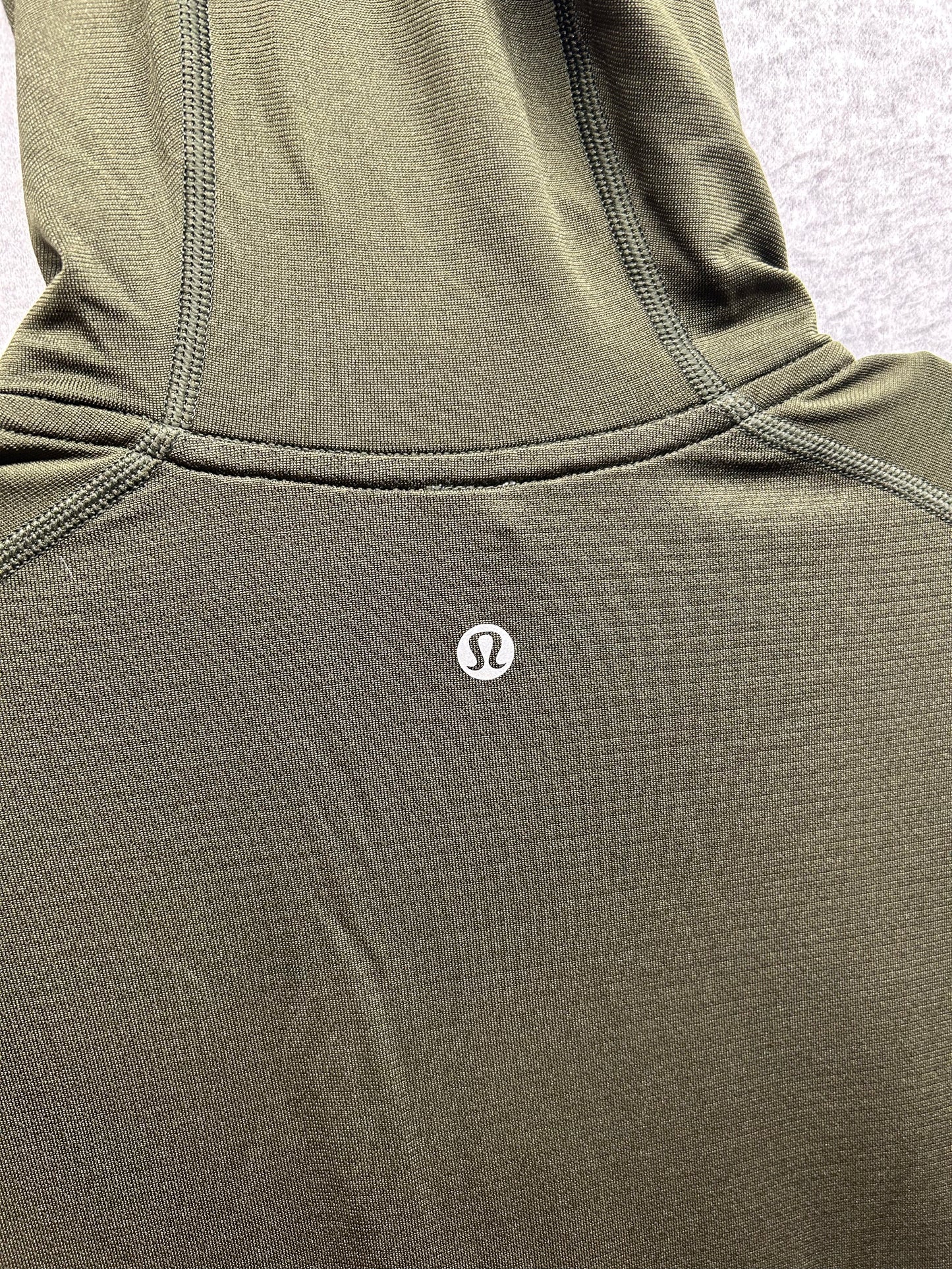 Lululemon Metal Vent Tech Hoodie Size Medium Dark Olive