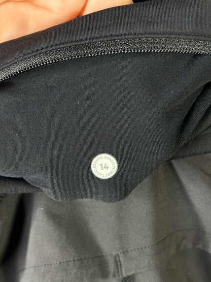 Lululemon Speed Up Short Long High-Rise 4" Size 14 Black
