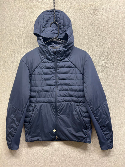 FLAWED Lululemon Down For It All Hoodie Size Medium True Navy
