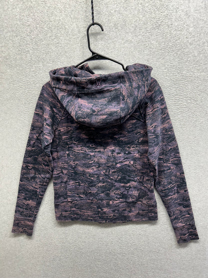 Lululemon Scuba Hoodie IV Size 6 Rip Wave Purple Thunder Black