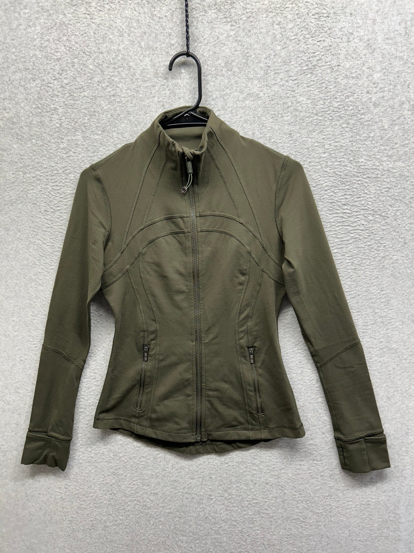 Lululemon Define Jacket Size 6 Dark Olive