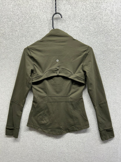 Lululemon Define Jacket Size 6 Dark Olive