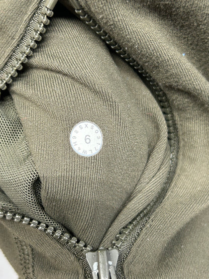 Lululemon Define Jacket Size 6 Dark Olive