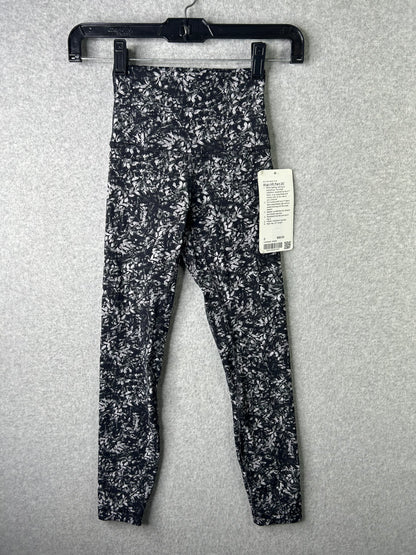 Lululemon Align High-Rise Pant 25" Size 0 Blossom Overlay Starlight Multi