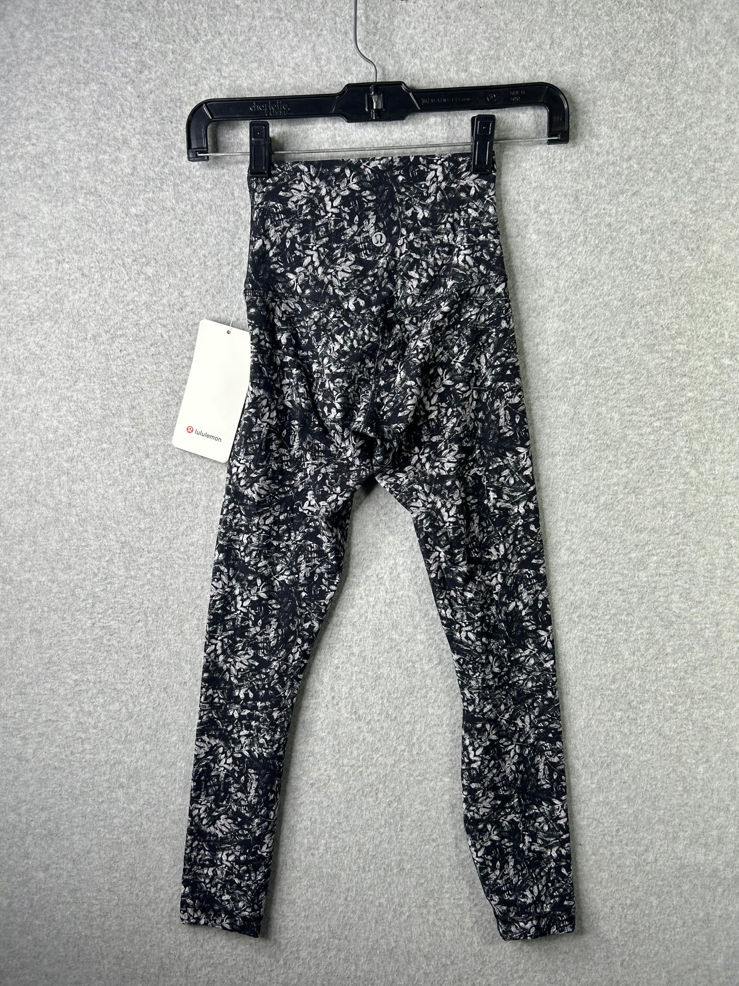Lululemon Align High-Rise Pant 25" Size 0 Blossom Overlay Starlight Multi
