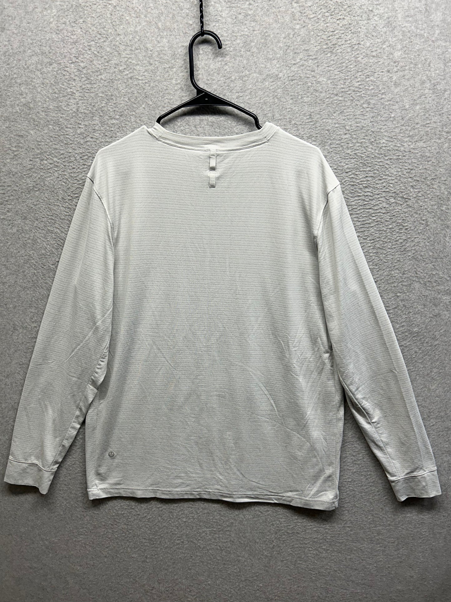 Lululemon Drysense Long Sleeve Size Large Heathered Vapor